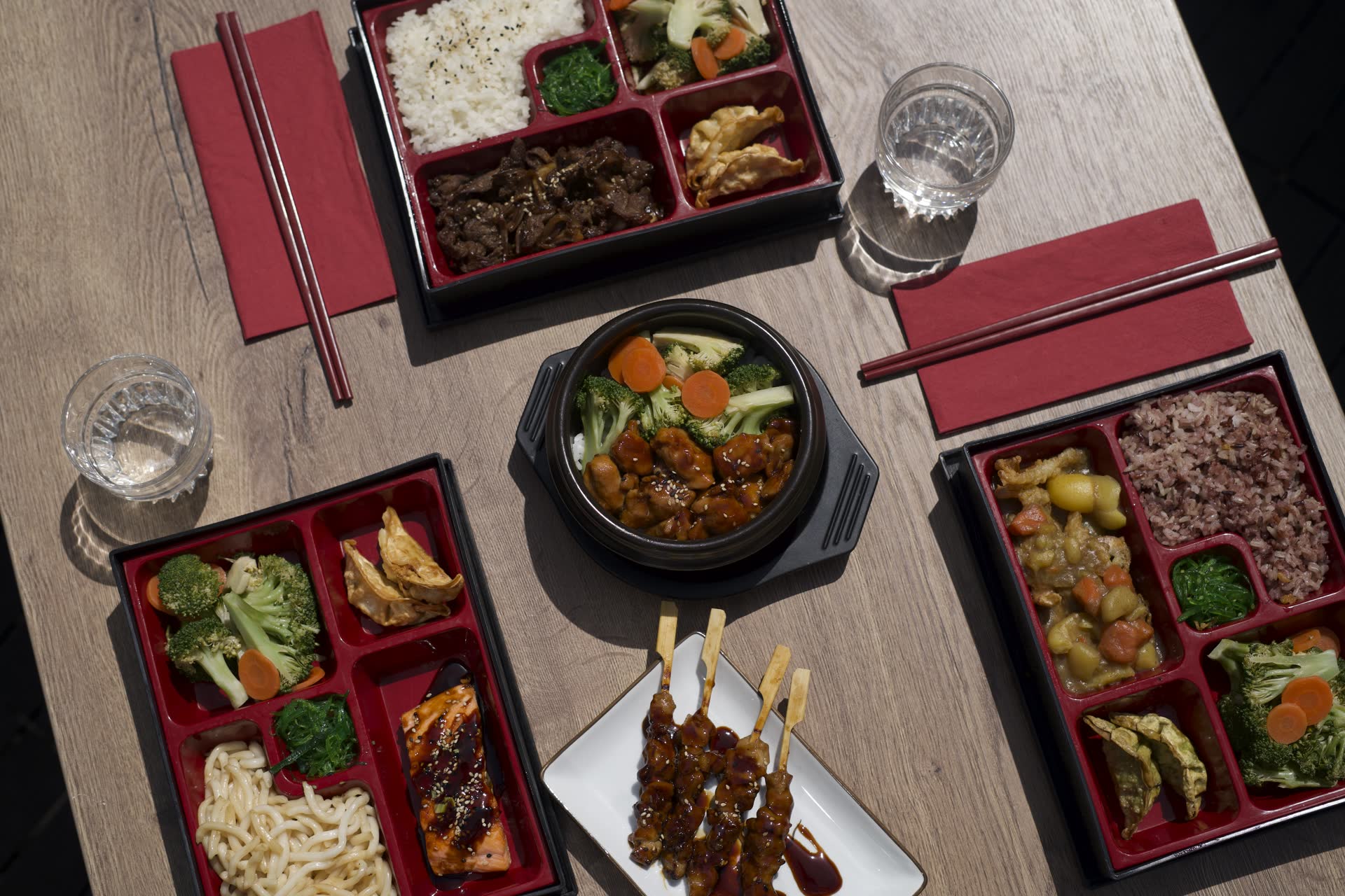 Hero topdown bento