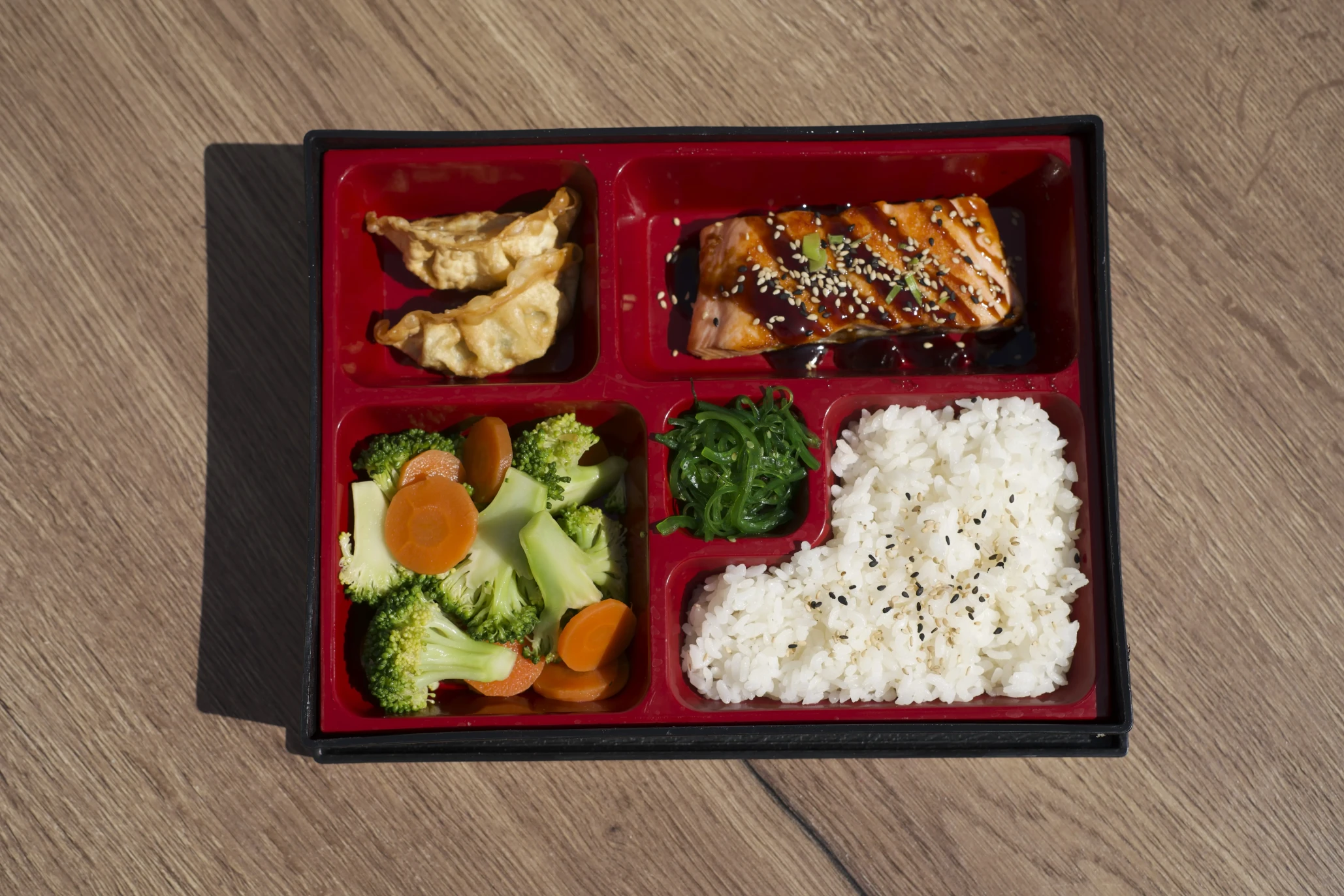 Grilled Salmon Bento